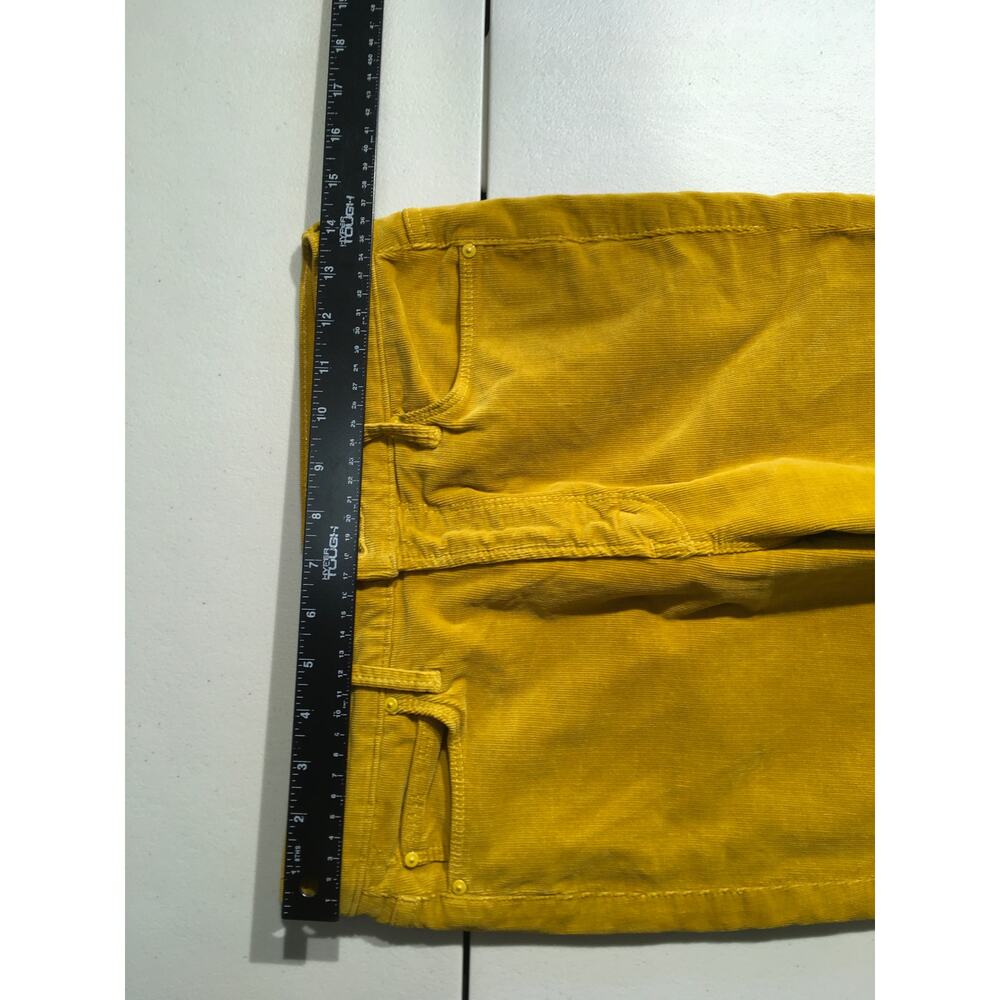 Mother Mustard Yellow Jeans Size 28 - Retro, Streetwear, Statement - Picture 6 of 9